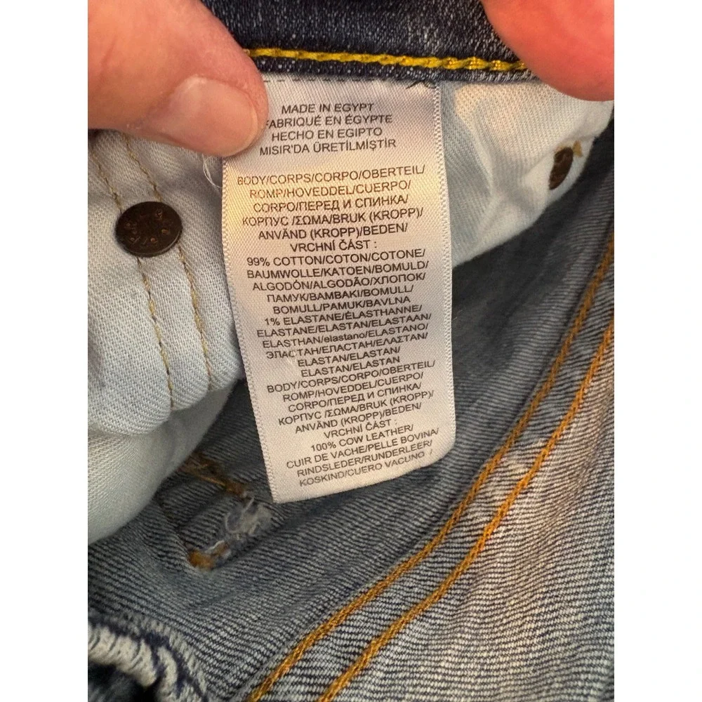 Polo Ralph Lauren Hampton Relaxed Straight Jeans Blue Denim 33x30 710726962001